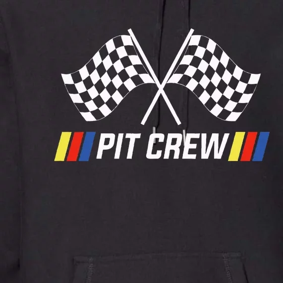 Race Car Pit Crew Party Supplies Premium Hoodie