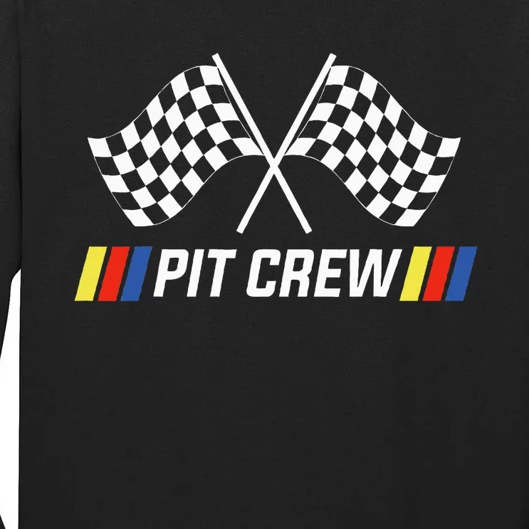 Race Car Pit Crew Party Supplies Tall Long Sleeve T-Shirt