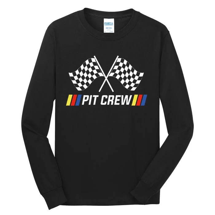 Race Car Pit Crew Party Supplies Tall Long Sleeve T-Shirt