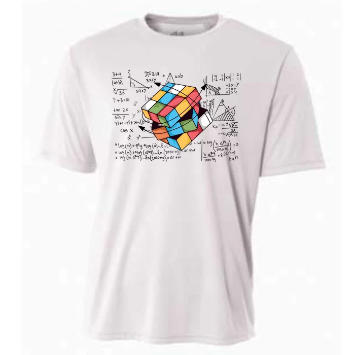 Rubiks Cube Playing Gift Idea For Lover Trending Funny Cooling Performance Crew T-Shirt