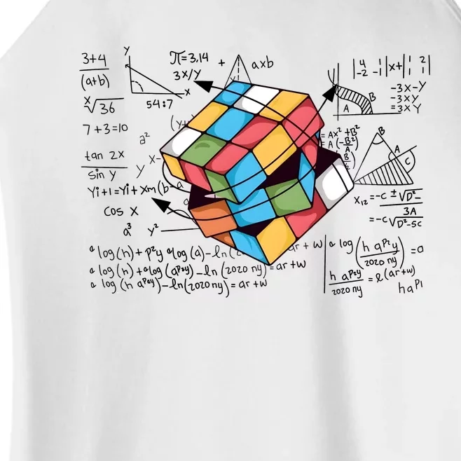 Rubiks Cube Playing Gift Idea For Lover Trending Funny Women’s Perfect Tri Rocker Tank