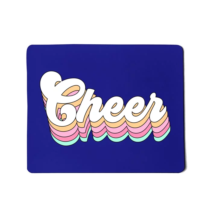 Retro Cheer Pastel For Cheerleaders Teen Girls Aesthetic Gift Mousepad