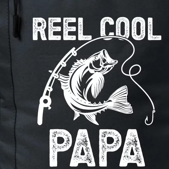 Reel Cool Papa Fishing For Fisherman FatherS Day Daily Commute Backpack