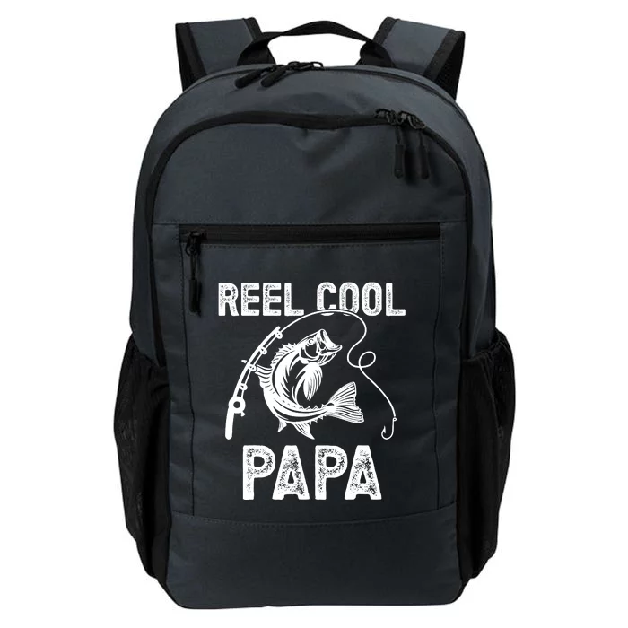 Reel Cool Papa Fishing For Fisherman FatherS Day Daily Commute Backpack