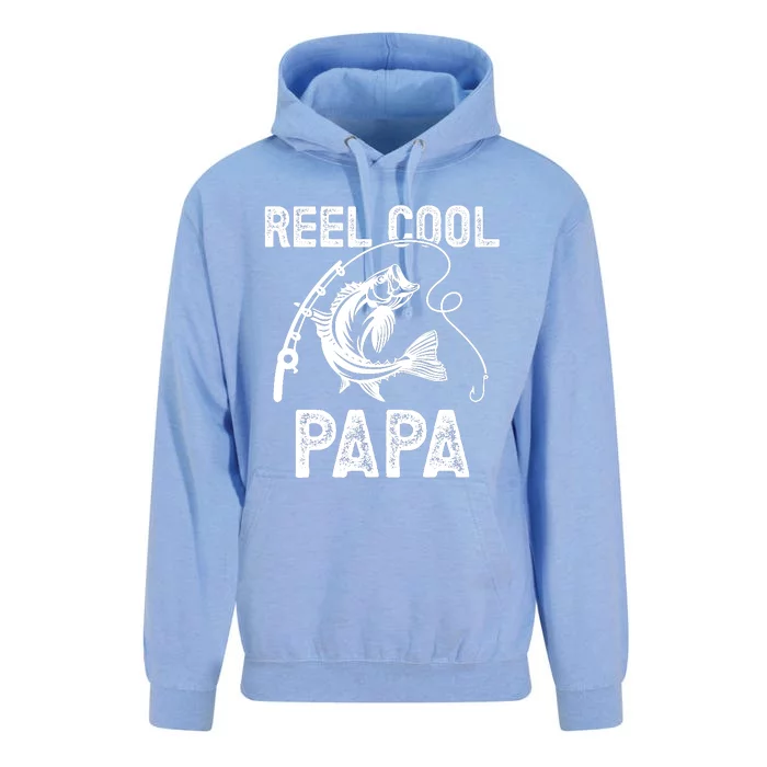 Reel Cool Papa Fishing For Fisherman FatherS Day Unisex Surf Hoodie