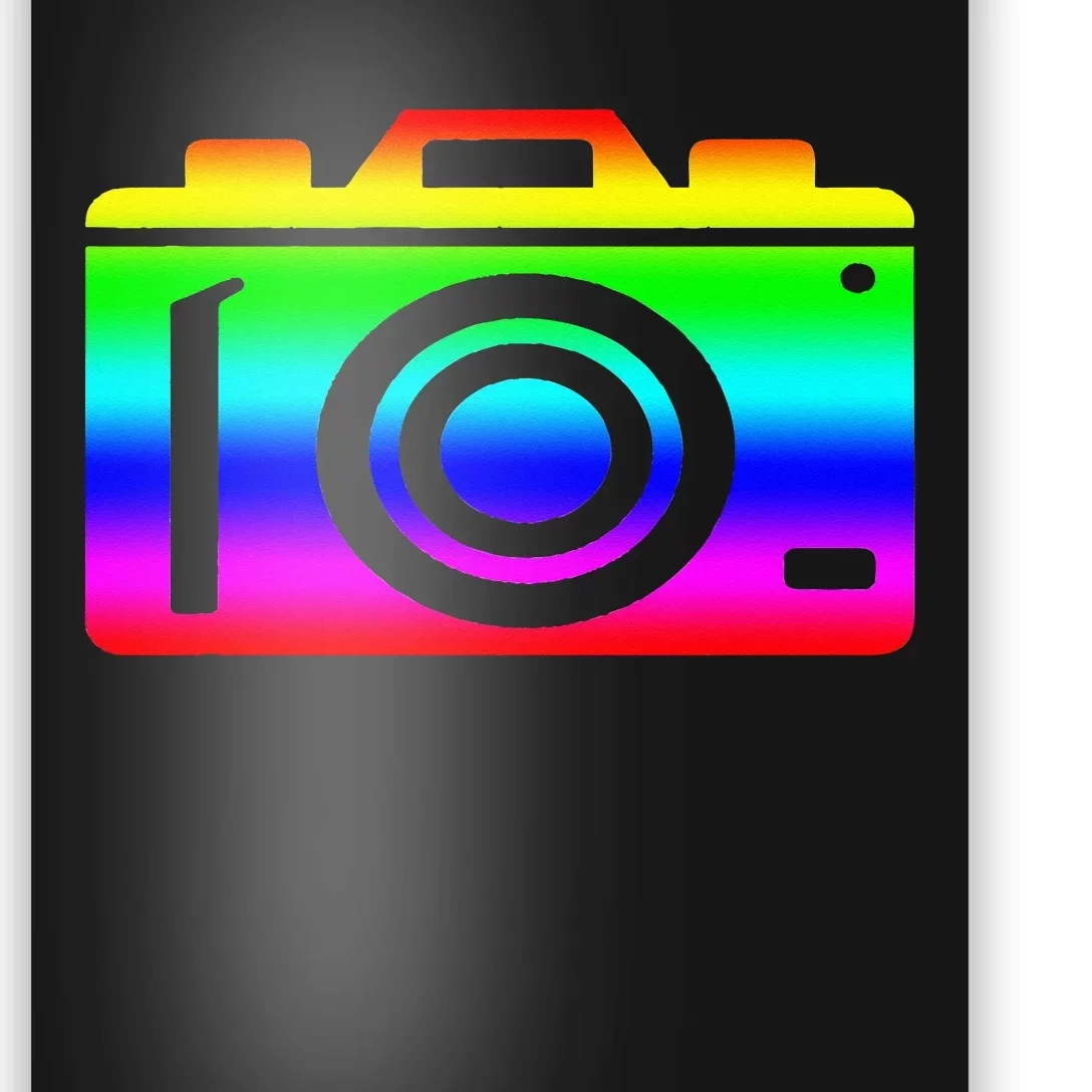 Rainbow Camera Photographer LGBT Photography Gay Pride Poster