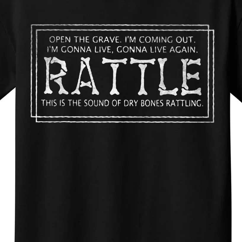 Rattle Christian Quote Faith Elevation Inspiration Classic Kids T-Shirt