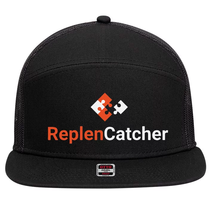 Replen Catcher 7 Panel Mesh Trucker Snapback Hat