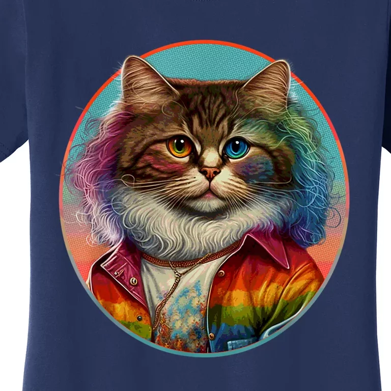 Rainbow Cat Women's T-Shirt