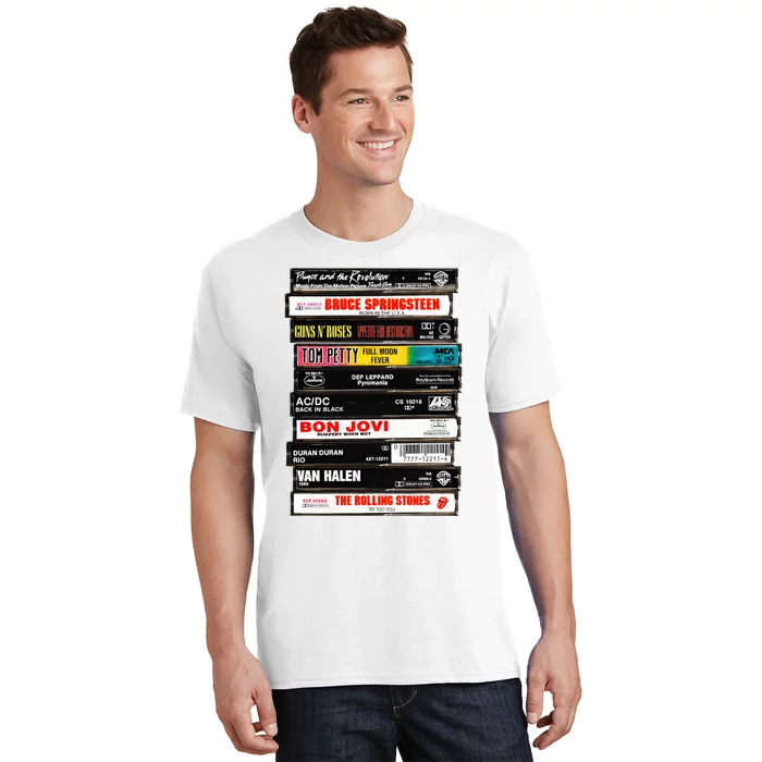 Rock Cassettes Rock Band T-Shirt