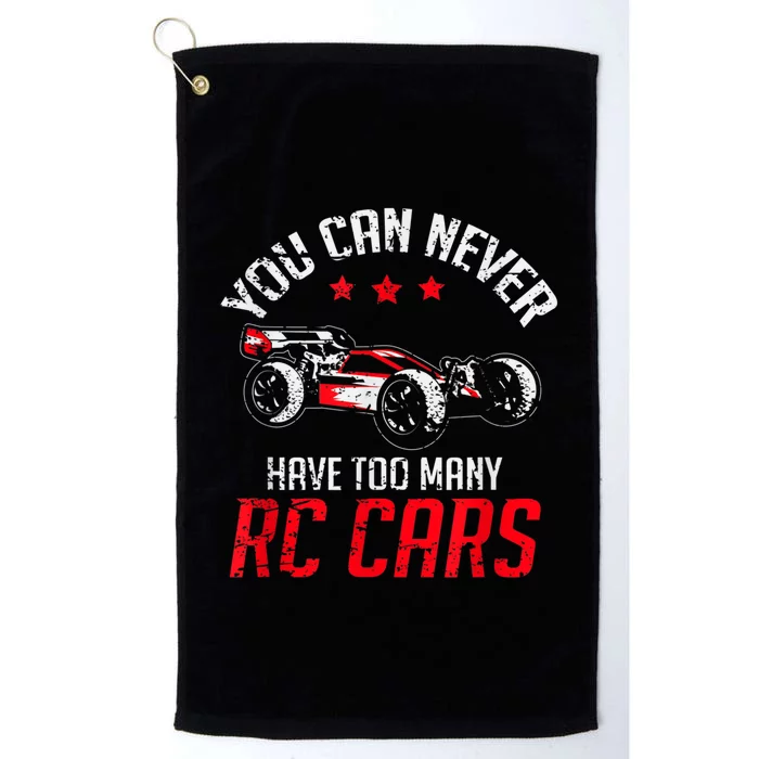 Remote Control RC Car You Can Never Have Too Many RC Cars Platinum Collection Golf Towel