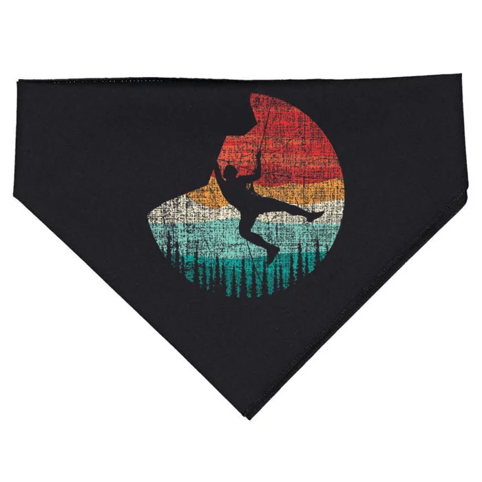 Rock Climber & Rock Climbing USA-Made Doggie Bandana