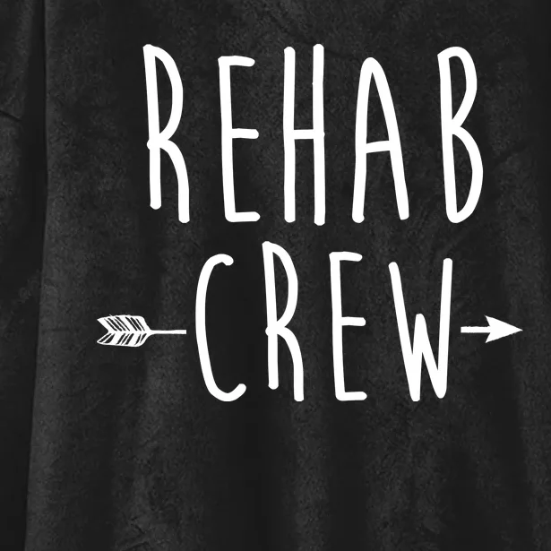 Rehab Crew Hooded Wearable Blanket