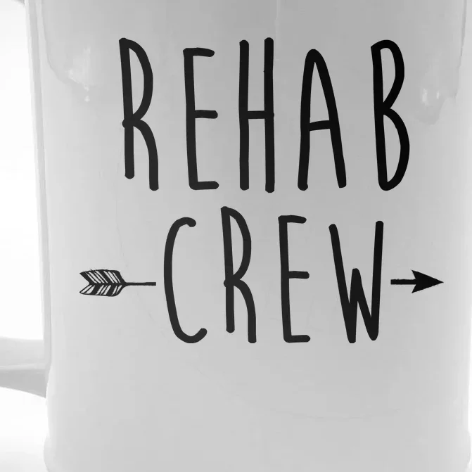 Rehab Crew Front & Back Beer Stein