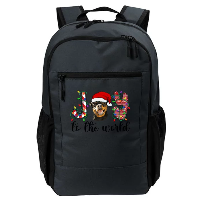 Rottweiler Christmas Rottie Xmas Party Rottweiler Cute Gift Daily Commute Backpack