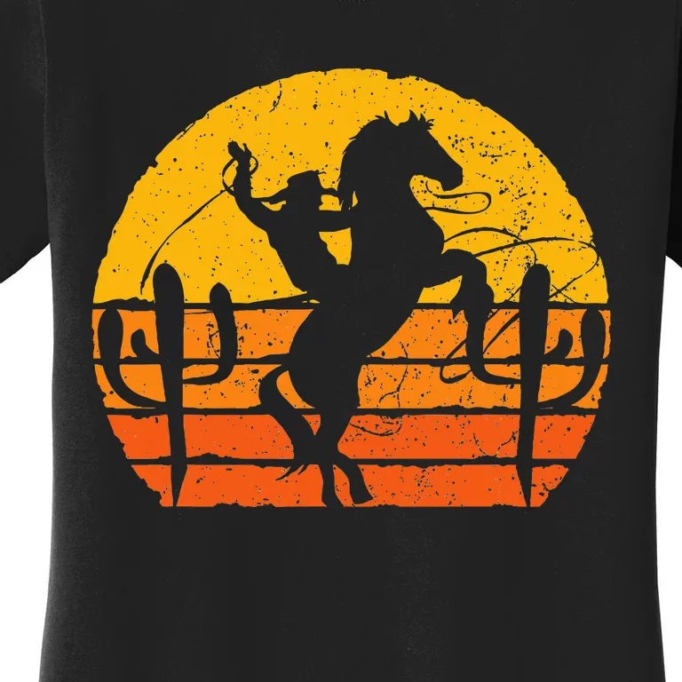 Retro Cowboy Women's T-Shirt