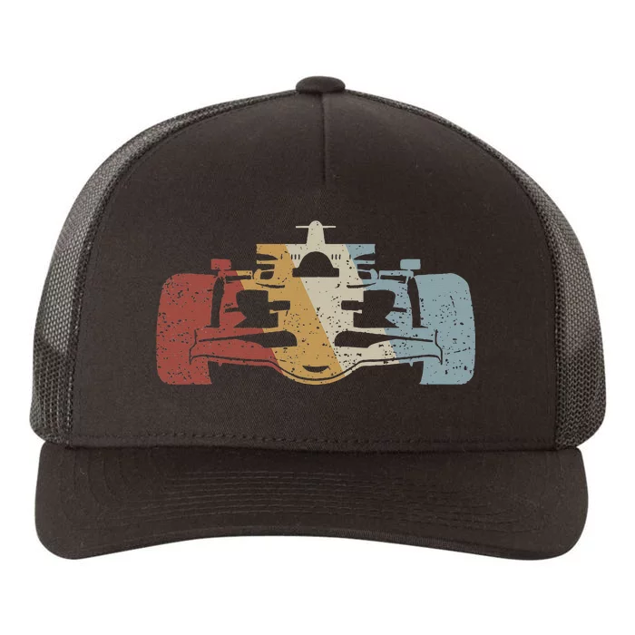 Racing Car Retro Style Vintage Yupoong Adult 5-Panel Trucker Hat