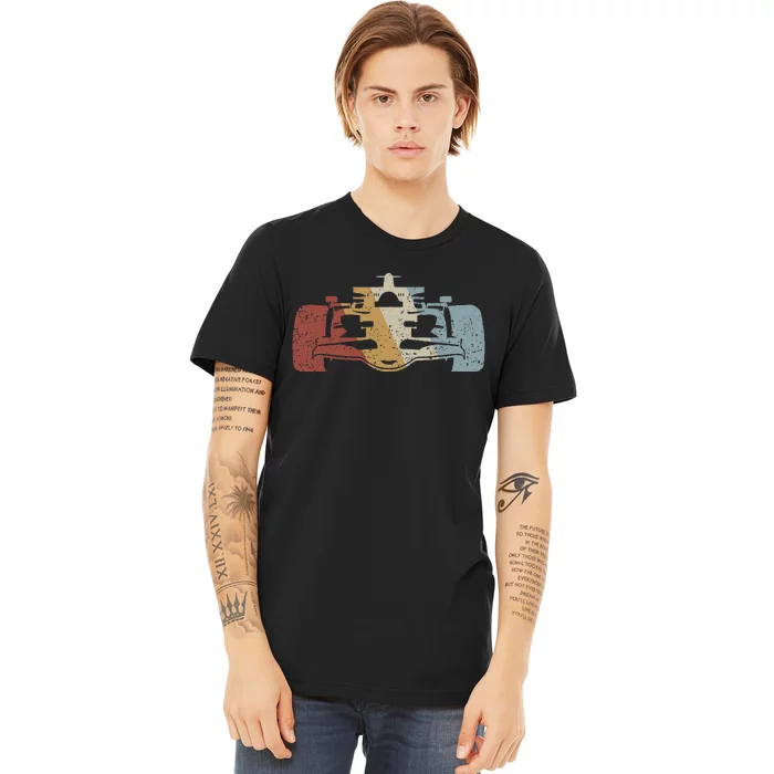 Racing Car Retro Style Vintage Premium T-Shirt