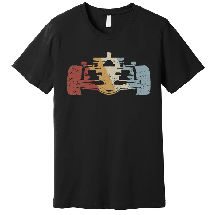 Racing Car Retro Style Vintage Premium T-Shirt