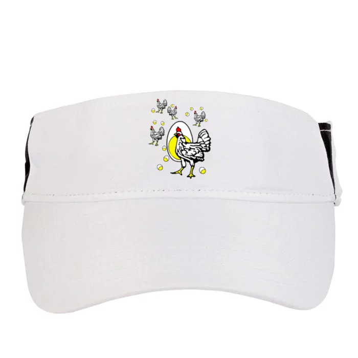 Roseanne Chicken Adult Drive Performance Visor