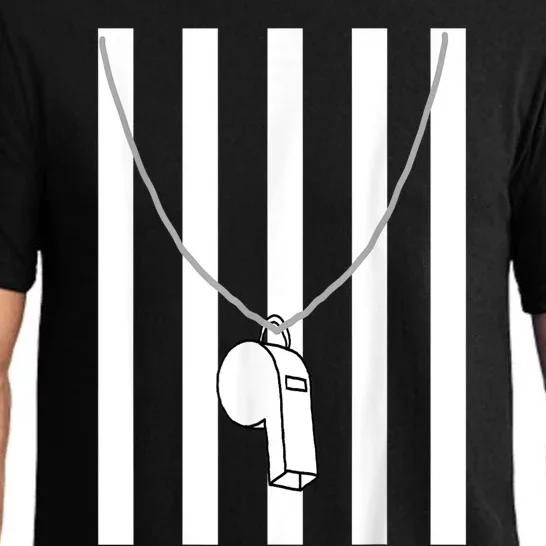 Referee Costume Ref Whistle Refereeing Linesman Umpire Pajama Set