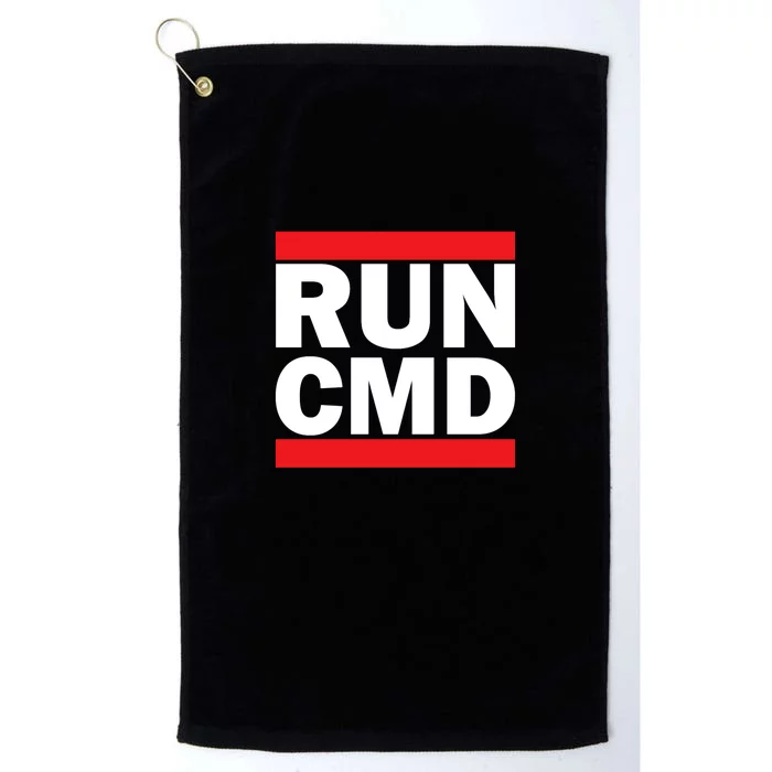 Run Cmd Platinum Collection Golf Towel