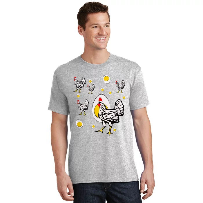 Roseanne Chicken, Retro Chickens T-Shirt