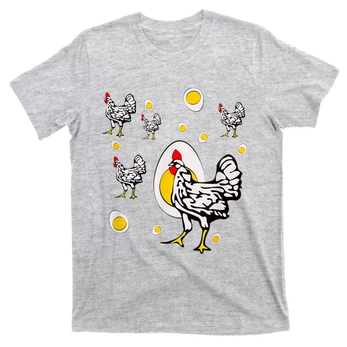 Roseanne Chicken, Retro Chickens T-Shirt