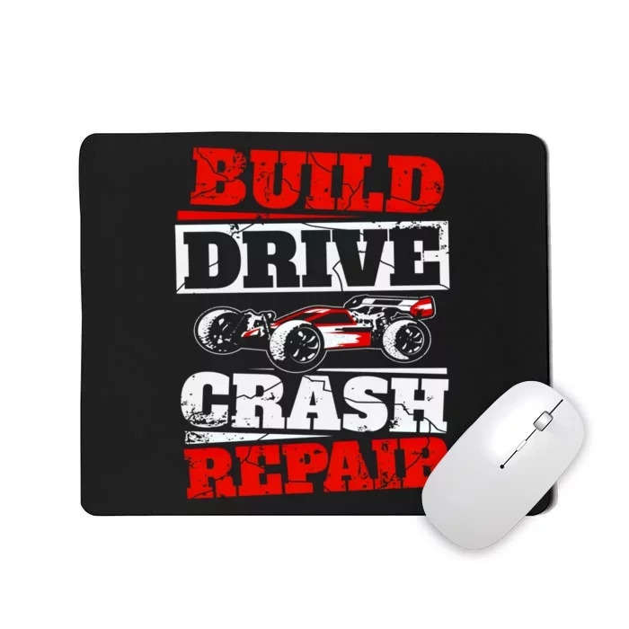 Rc Car Racing Build Drive Crash Repair Remote Control Buggy Gift Mousepad