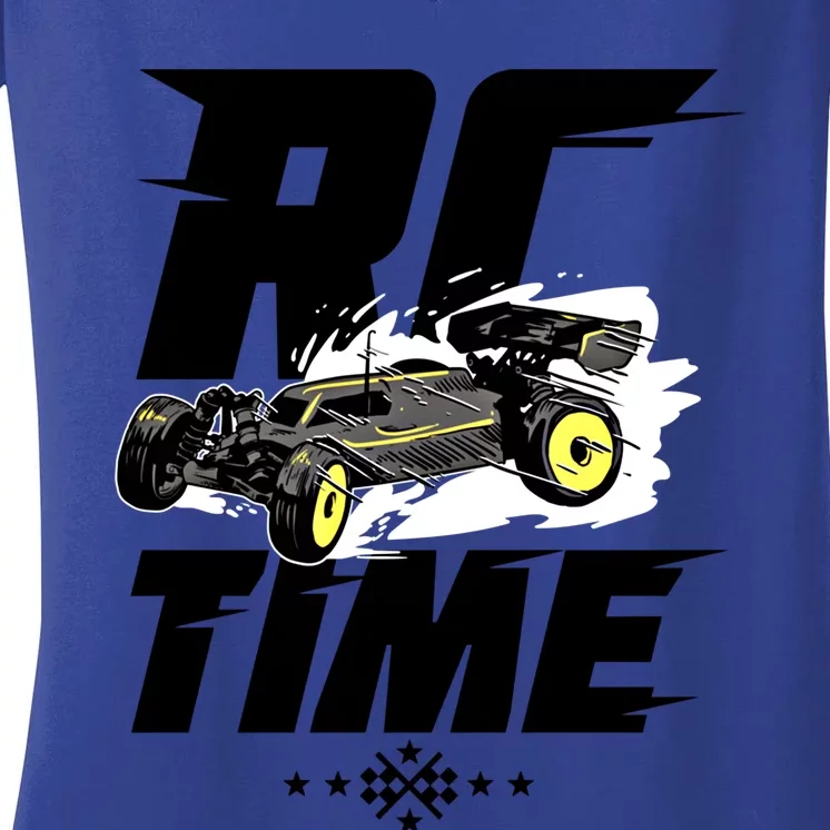 Rc Car Racing Gift For An Rc Racer Gift Women's V-Neck T-Shirt