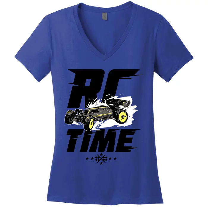 Rc Car Racing Gift For An Rc Racer Gift Women's V-Neck T-Shirt