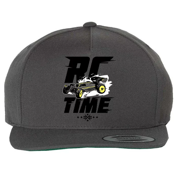 Rc Car Racing Gift For An Rc Racer Gift Wool Snapback Cap