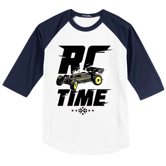 Rc Car Racing Gift For An Rc Racer Gift Baseball Sleeve Shirt