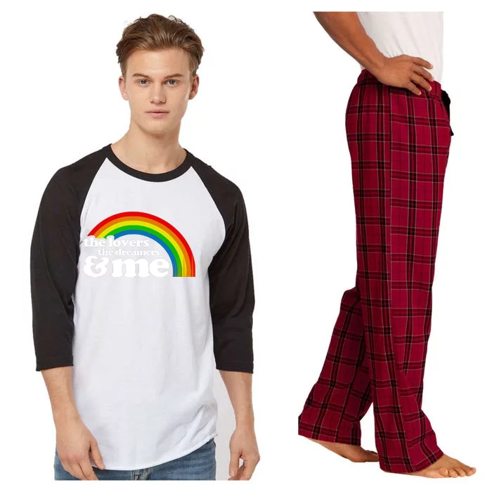 Rainbow Connection Raglan Sleeve Pajama Set