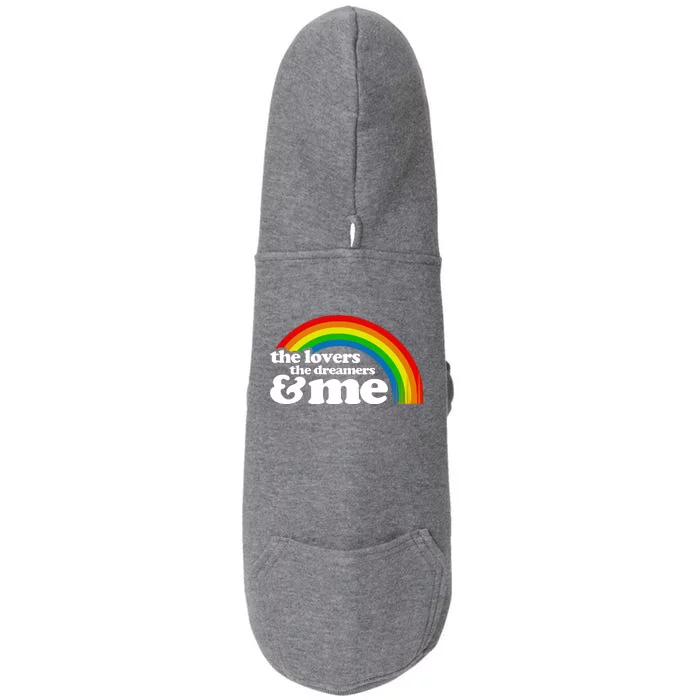 Rainbow Connection Doggie 3-End Fleece Hoodie