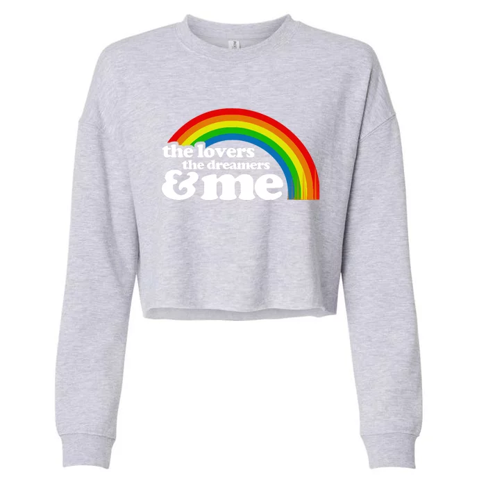 Rainbow Connection Cropped Pullover Crew