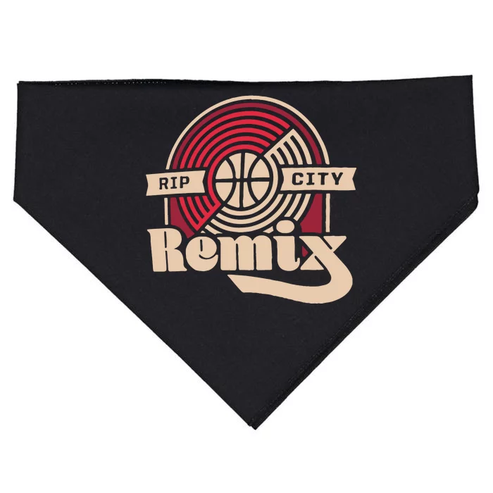 Rip City Remix Fanatics Branded Primary USA-Made Doggie Bandana