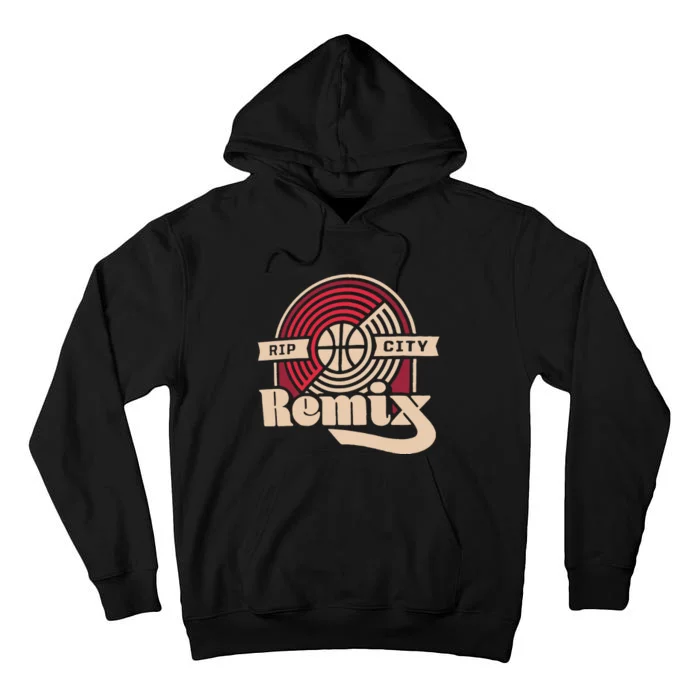 Rip City Remix Fanatics Branded Primary Tall Hoodie