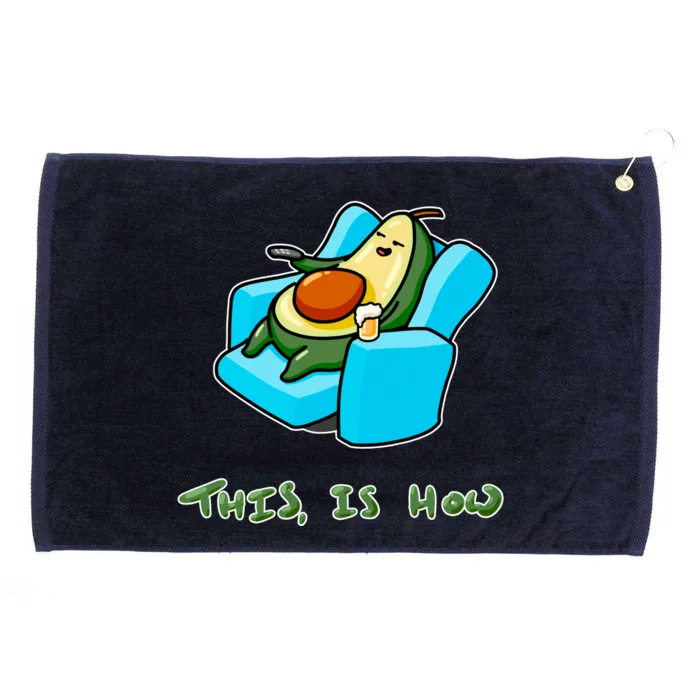 Relaxing Caudo Grommeted Golf Towel