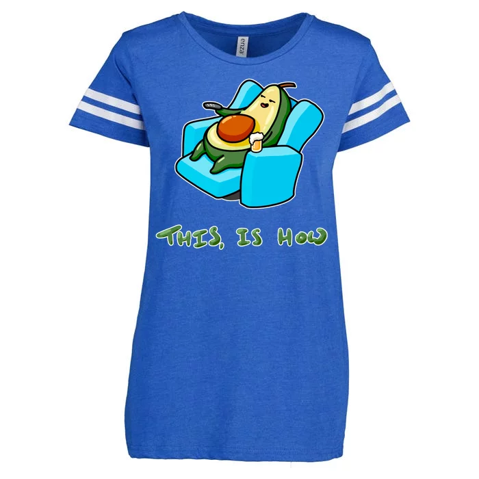 Relaxing Caudo Enza Ladies Jersey Football T-Shirt