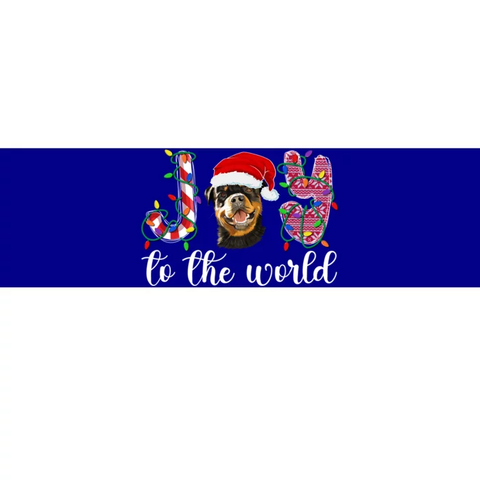 Rottweiler Christmas Rottie Xmas Party Rottweiler Great Gift Bumper Sticker