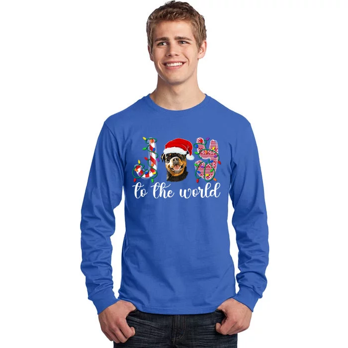 Rottweiler Christmas Rottie Xmas Party Rottweiler Great Gift Tall Long Sleeve T-Shirt