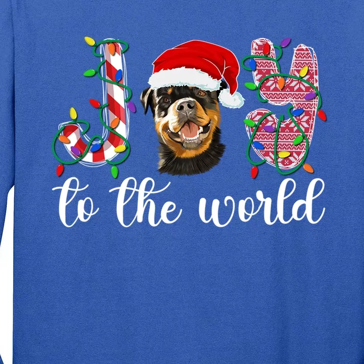 Rottweiler Christmas Rottie Xmas Party Rottweiler Great Gift Tall Long Sleeve T-Shirt