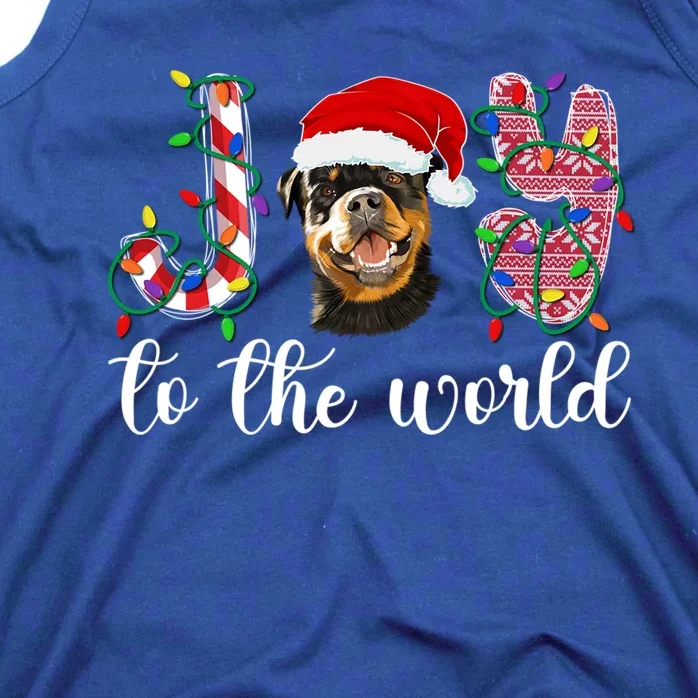 Rottweiler Christmas Rottie Xmas Party Rottweiler Great Gift Tank Top