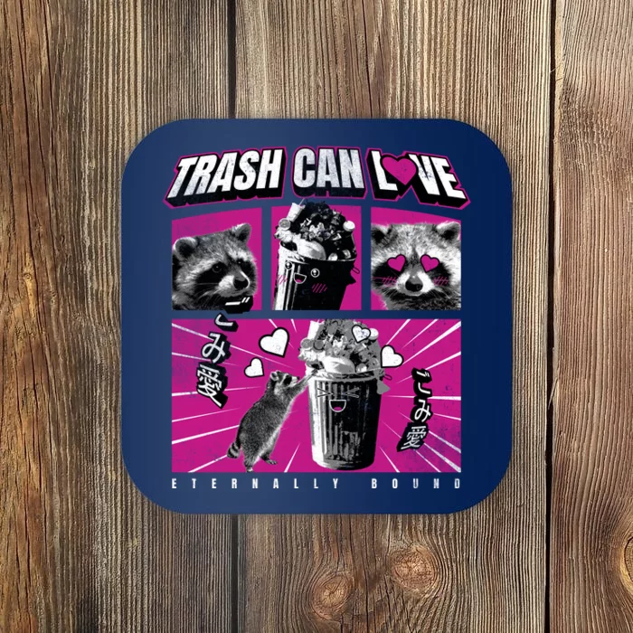 Raccoon Comic Coaster