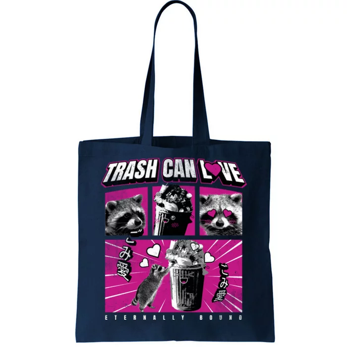 Raccoon Comic Tote Bag