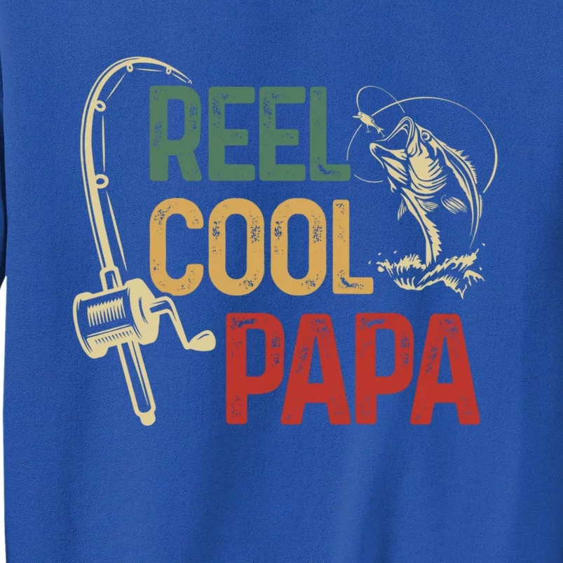 Reel Cool Reel Cool Papa Gift Tall Sweatshirt