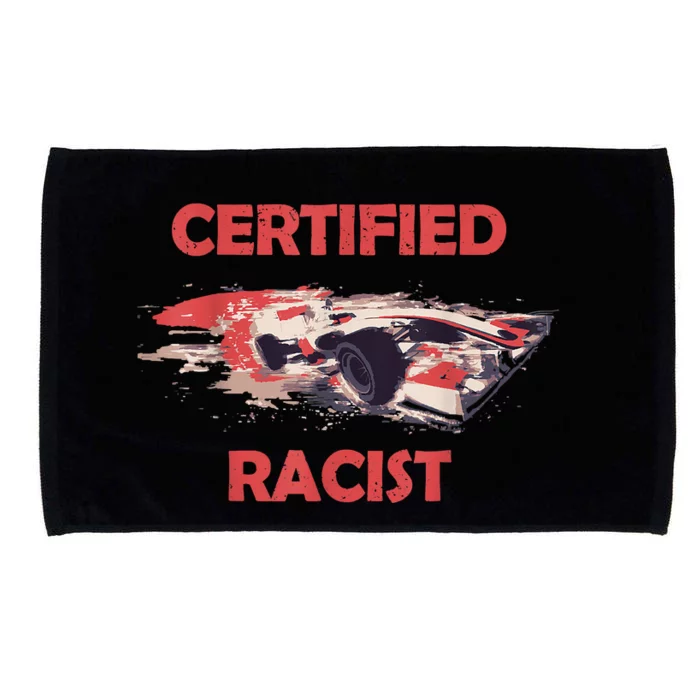 Retro Certified Racist Certified Racer Boost Speedster Microfiber Hand Towel