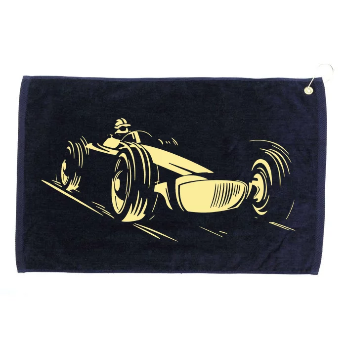 Race Car Grommeted Golf Towel