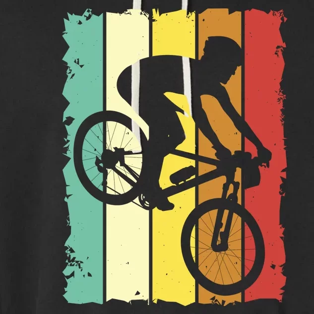 Retro Cycling Garment-Dyed Fleece Hoodie